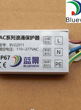 蓝景防雷器型号BV22010高压220V招牌发光字灯箱 AC系列浪涌保护器