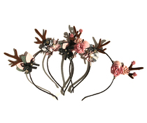 Children's Japan and Hansen female antler hair hoop Photo Props elk head hoop Christmas headdress hair ornament fairy shape