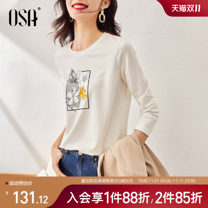 OSAŷɯ��ɫ����T��Ů��װ2024���¿�ٴ���С���ڴ��������³�