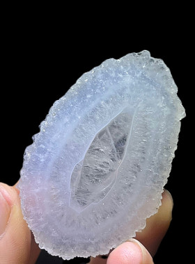 罕见花型玛瑙水晶切片
