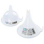 日本进口塑料醋油酒厨房分装液体家用大口径大号小号透明奶粉漏斗