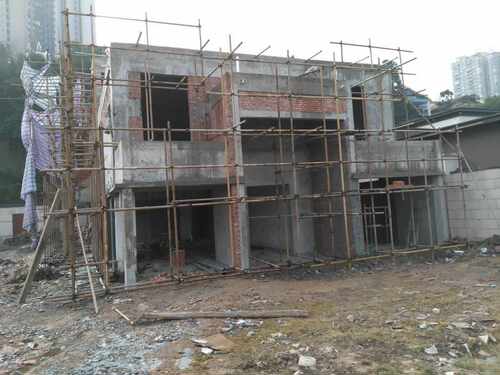 重庆别墅土建现浇 花园园林地下室 拆除项目 钢结构