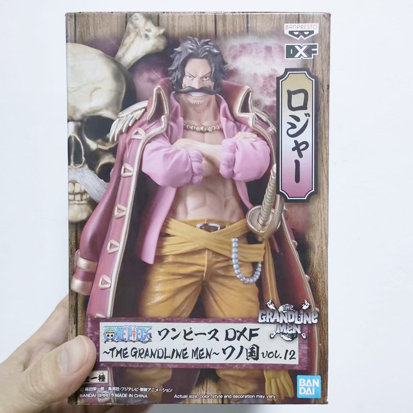 原装万代海贼王罗杰手办眼镜厂