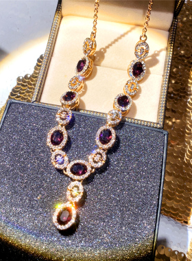 欧美高级感ins设计锁骨链颈链