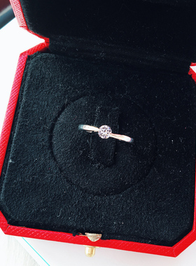 时尚优雅简约复古20分仿真钻戒