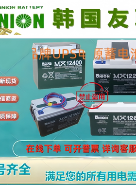 UNION友联原装蓄电池MX12400MX12240MX12170MX12200MX121000MX650