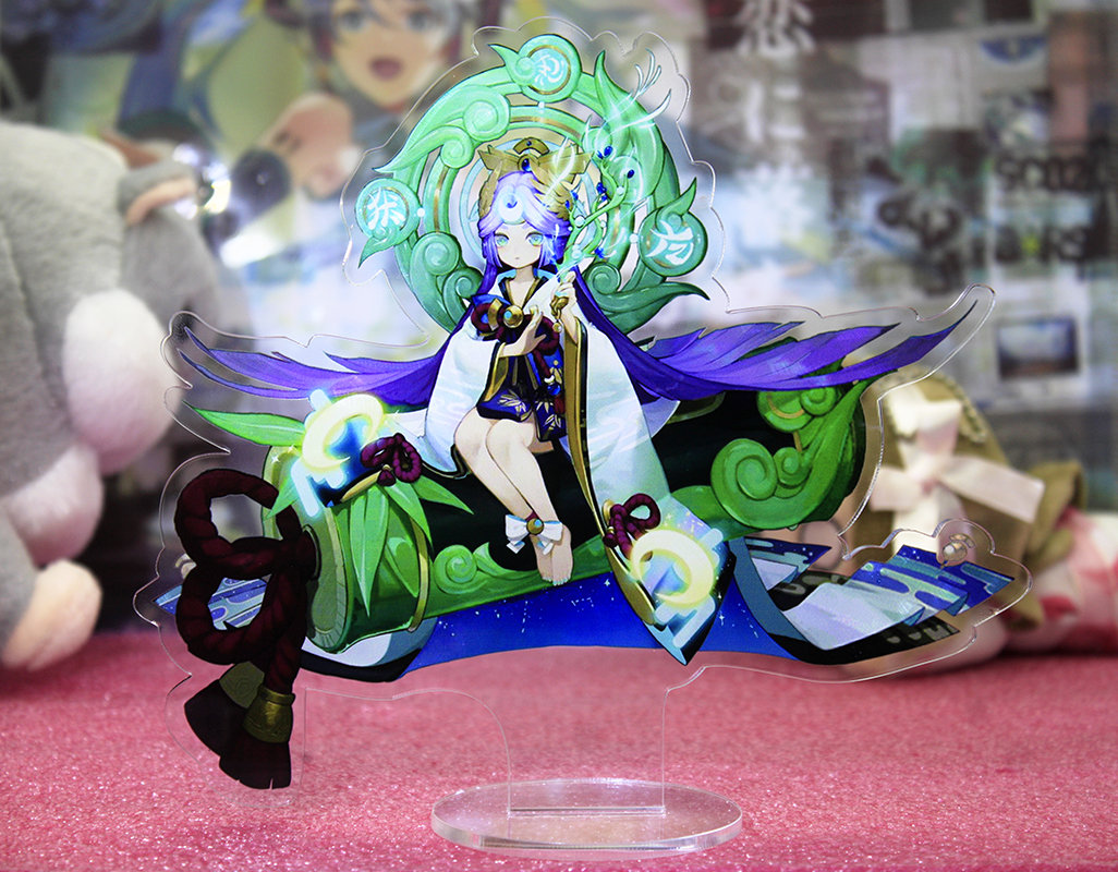 包邮 决战平安京阴阳师辉夜姬觉醒皮肤透明亚克力摆件立板牌立绘