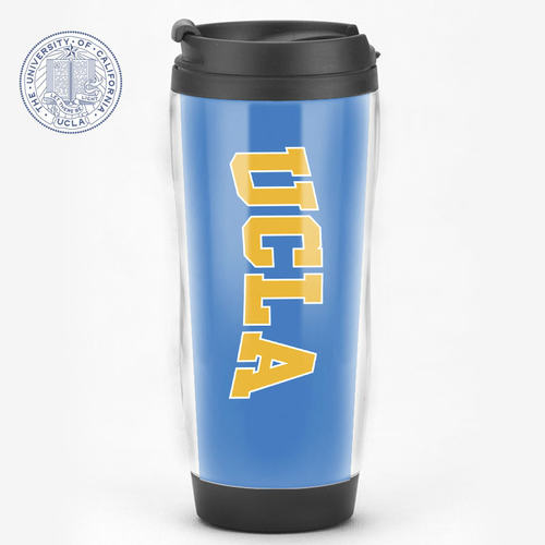 UCLA加州大学洛杉矶分校纪念品校徽LOGO周边美国留学礼品水杯子