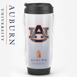 奥本大学Auburn University周边定制美国名校纪念品水杯子咖啡杯