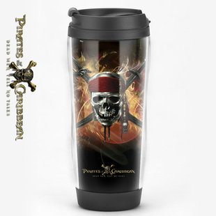 加勒比海盗4电影周边纪念品礼品约翰尼德普赠品影迷水杯子