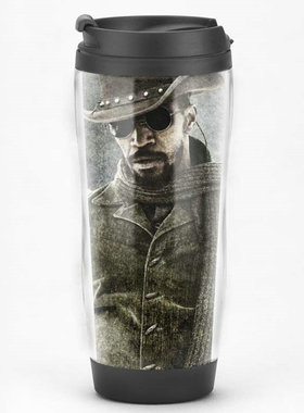 解救的姜戈电影周边Django Unchained纪念品影院赠品水杯子