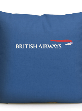 英国航空British Airways纪念品沙发抱枕定制旅游赠品枕头靠枕