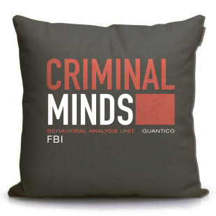 犯罪心理Criminal minds美剧周边纪念品创意礼物沙发抱枕客厅靠垫