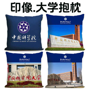 印象.中科院抱枕 中国科学院大学校园文创靠枕毕业留念校友礼物
