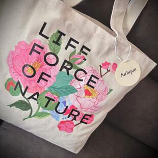 68包邮｜稀有！澳洲高品超美厚实大容量洋气花团单肩手提帆布包