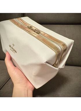 68包邮｜稀有高品少量国柜满额礼白金pu大容量立体化妆收纳包