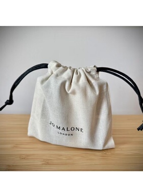 68包邮｜专柜赠品经典款英国香水品牌纯棉布抽绳首饰品收纳袋子