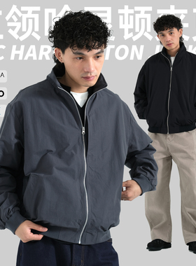 TBALLER 2025新款vintage哈灵顿夹克外套男立领日系复古潮牌G9