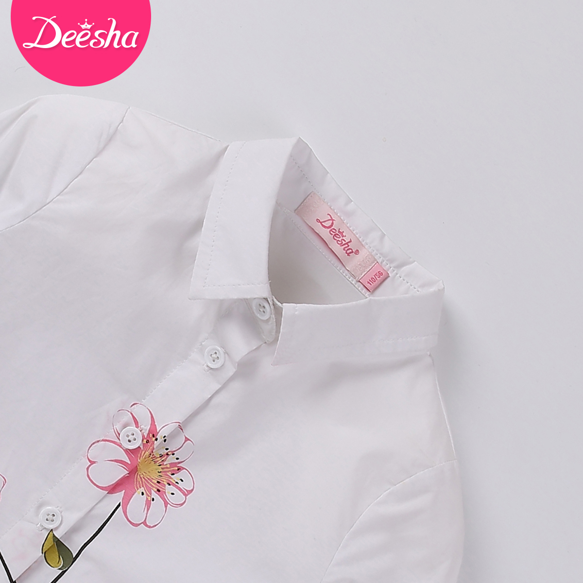 Chemise fille DEESHA à manche longue - Ref 2088596 Image 5