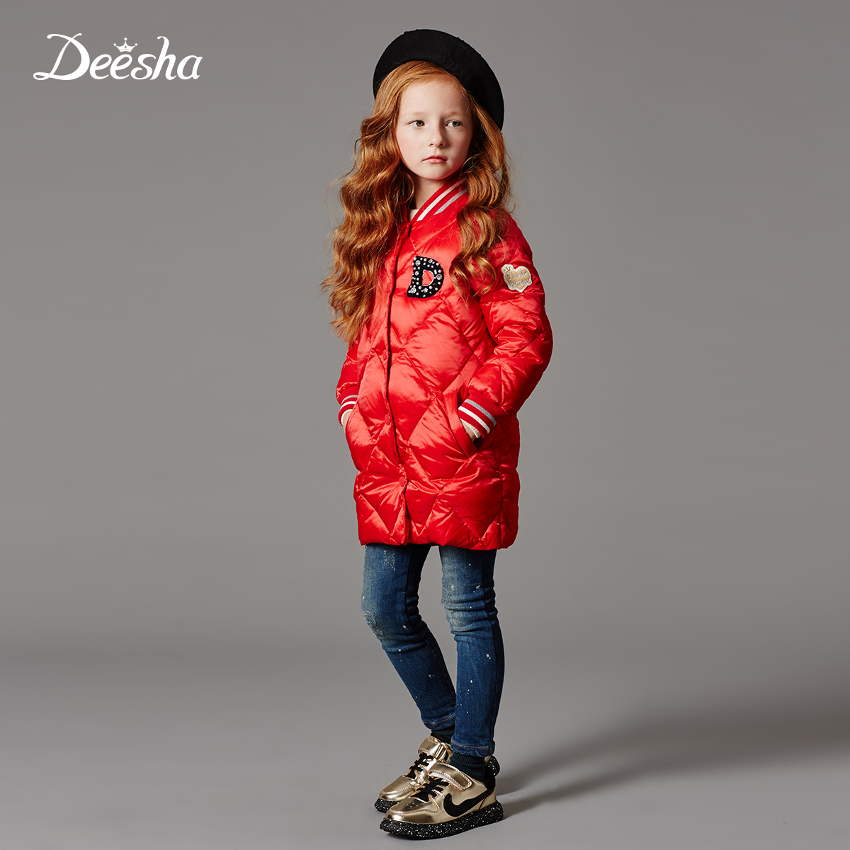 Blouson pour fille DEESHA en polyester - Ref 2160488 Image 2