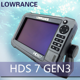 中文现货 路亚钓鱼船劳伦斯侧扫探鱼器 GEN3 美国LOWRANCE HDS