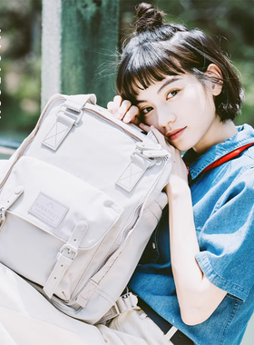 Doughnut甜甜圈双肩包男女学生电脑包书包旅行背包潮牌户外通勤包