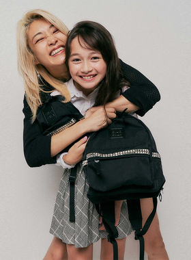 CILOCALA黑武士铆钉钻BYO黑武士日本潮牌男女通勤电脑包双肩包