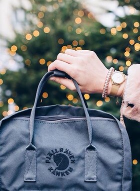 瑞典北极狐rekanken环保刺绣logo男女classic双肩包背包书包23548