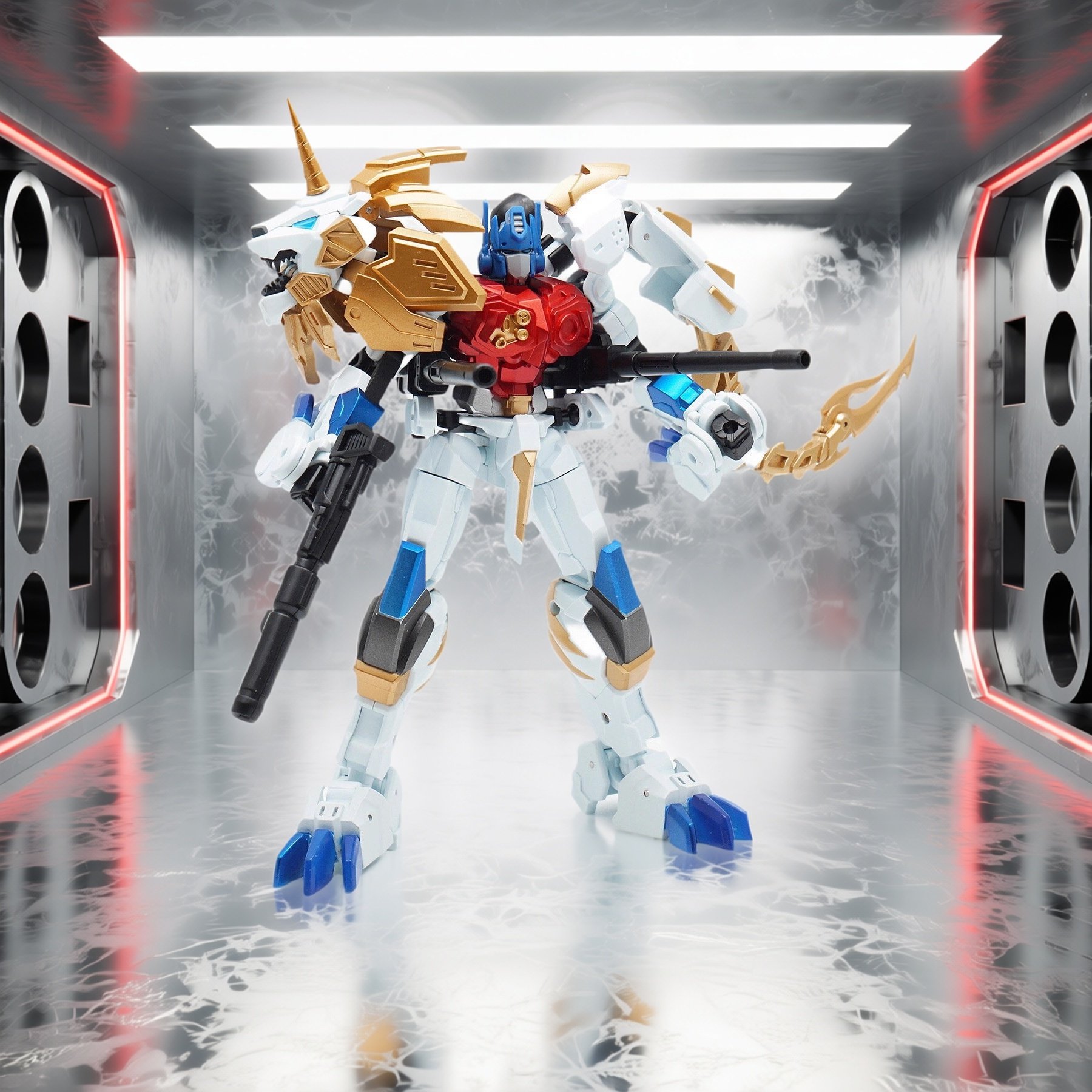 国模佳乐煌8816钢铁雄狮 白狮指挥官 变形儿童玩具高达模型,玩具/童车/益智/积木/模型,其他模型玩具,淘宝优惠券,粉丝福利购,淘宝优惠卷