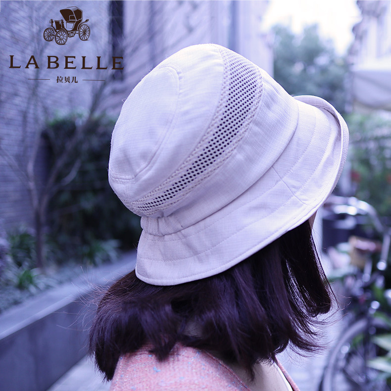 法国labelle拉贝儿专柜帽子女休闲帽出游遮阳帽小檐帽透气舒适