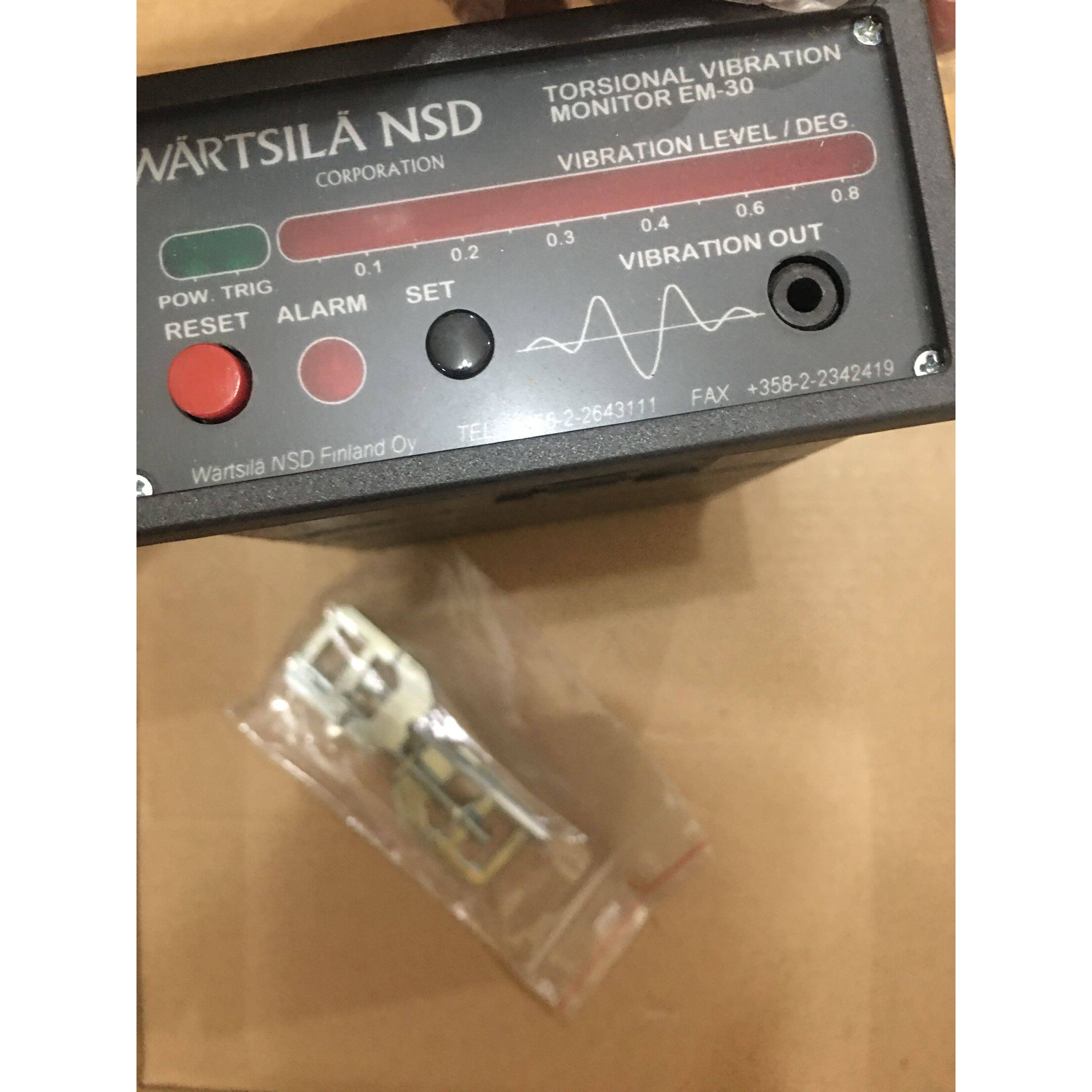 WARTSILA TORSIONAL VIBRATION MONITOR EM-30 全新正品 议价