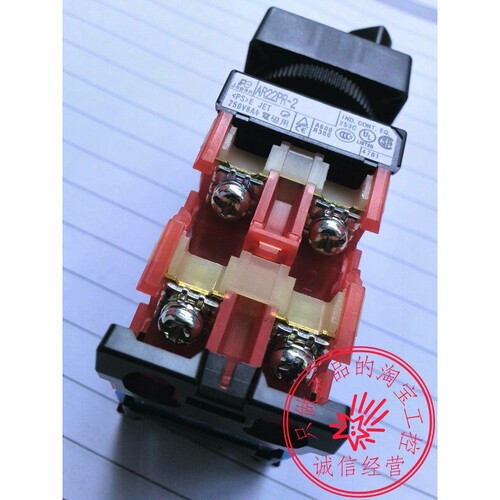 AR22PR-2富士旋钮开关两档旋转开关AR22PR-222B.G.R颜色可选
