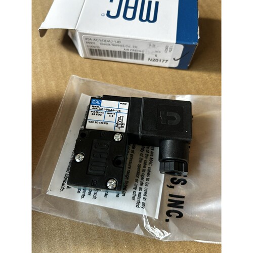 MAC电磁阀45A-AC1-DDAJ-1JB 2025年新品上市