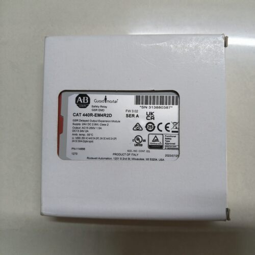 AB罗克韦尔安全继电器440R-EM4R2D 440R-EM4R2全新正品现货议价