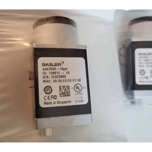 99新工业相机 BASLER aca2500-14gm 工业相机包装说明齐一年质保
