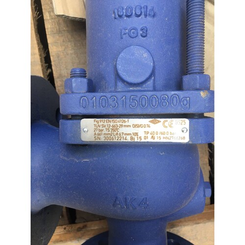 ARI fig912 Eniso4126-1 TUV SV 12-663-29mm  27bar TS 350