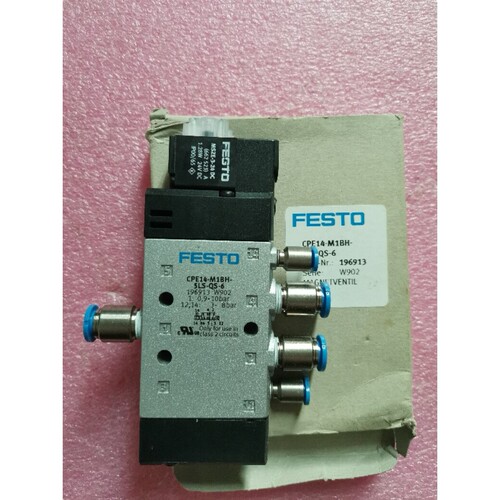 原装正品FESTO费斯托 196913  CPE14-M1BH-5LS-QS-6 现货