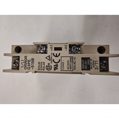 G3PE-515B 15A日本进口欧姆龙固态继电器 九成新漂亮 G3PE515B