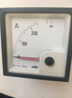 WEIGEL EQ72K ZOLLER 0-250/500A HATALPA 11.2804 ZOLLER EQ72K