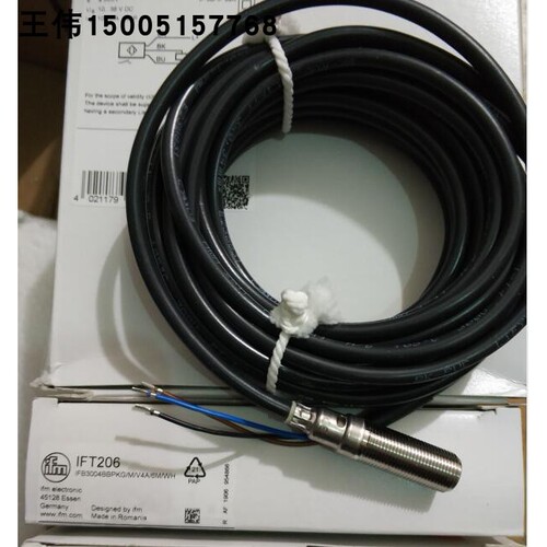 IFT206 易福门IFM原装接近开关现货，假一赔十！