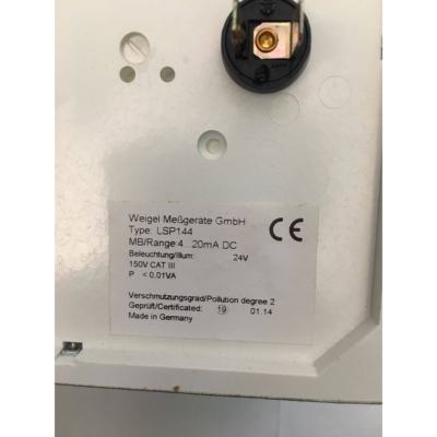 德国PLEIGER  船用阀门遥控压力指示LSP-144AB91007B516 0-1.6MPa
