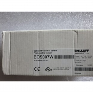 全新原装 BALLUFF巴鲁夫 正品 BOS 1HA 18M 现货 BOS007W