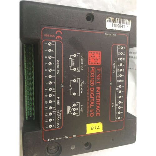 EMERSON  PD3120 DIGITAL I/O P-NET INTERFACE EMERSON  PD3120