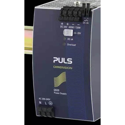 德国全新CPS20.241普尔世PULS导轨电源 CPS20.241输出24V/20A原装