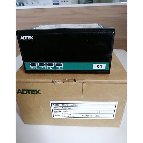 铨盛ADTEK荷重元电位计张力显示表CS1-SG-S2-V-E10-A PM-P2-V-A