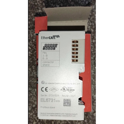 EL6731-0010 倍福模块支持EtherCAT和Profibus通讯，Profibus从站