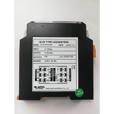 ADTEK铨盛变送器转换器AT2000系列AT-VA1-AA4-DN-ADL,电流转电流