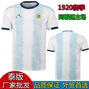 Đội tuyển quốc gia mùa 1920 đội chủ nhà Argentina 10 áo ngắn tay Messi đội bóng đá đồng phục tùy chỉnh in - Bóng đá