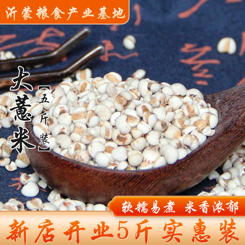贵州大薏米仁新货5斤装2500g
