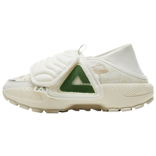 匹克国创|态极大三角一脚蹬面包鞋男厚底老爹鞋女休闲运动鞋